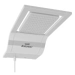 Chuveiro Eletrônico 127V (110V) 5400W Branco Quadrado Intense Fame - Imagem 2