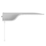 Chuveiro Eletrônico 127V (110V) 5400W Branco Quadrado Intense Fame - Imagem 4