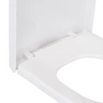 Assento Sanitário Carrara|Duna Polipropileno Fechamento Suave Branco Sensea - Imagem 6