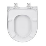 Assento Sanitário Carrara|Duna Termofixo Fechamento Suave Branco Sensea - Imagem 5