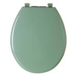 Assento Sanitário Convencional Espuma Verde Claro Fechamento Comum Astra - Imagem 3