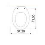 Assento Sanitário Flamingo - Fabribam Branco - Imagem 7