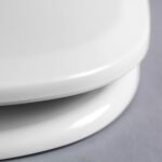 Assento Sanitário Etna Polipropileno Branco Fechamento Comum Tupan - Imagem 4