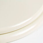 Assento Sanitário Formatos Village com Fechamento Comum Oval MDF Creme Sicmol - Imagem 4