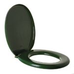 Assento Sanitário Convencional Espuma Verde Escuro Fechamento Comum Astra