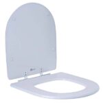 Assento Sanitário Formatos Riviera, Nexo e Smart com Fechamento Comum Quadrado MDF Pergamon Sicmol