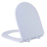 Assento Sanitário Formatos Riviera, Nexo e Smart com Fechamento Comum Quadrado MDF Pergamon Sicmol - Imagem 3