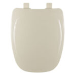 Assento Sanitário Monte Carlo Polipropileno Creme Fechamento Suave Tupan - Imagem 2