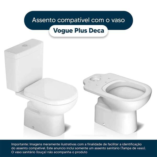 assento_sanitario_poliester_vogue_plus_branco_para_vaso_deca_1567883934_90b6_600x600.jpg Assento Sanitário Poliéster Vogue Plus Branco Para Vaso Deca 1.6gpf 6lpf - Imagem 4