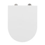 Assento Sanitário Formatos Carrara com Soft Close Quadrado Termofixo Branco Deca - Imagem 2