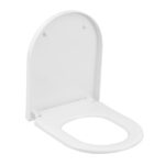 Assento Sanitário Formatos Carrara com Soft Close Quadrado Termofixo Branco Deca