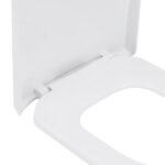 Assento Sanitário Vogue/Life Polipropileno Fechamento Comum Branco Sensea - Imagem 5