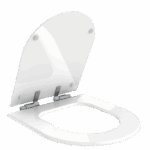 Assento Sanitário Vogue Plus com Fechamento Suave D Branco Policlass - Imagem 3