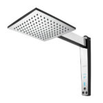 Chuveiro Digital 220V 6800W Century Preto e Cromado Lorenzetti