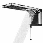 Chuveiro Acqua Duo Preto/cromado 220v7800w Lorenzetti - Imagem 3