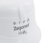 Chuveiro Elétrico Multitemperatura 127V (110V) 5500w Branco Redondo Ideale Plus sem Cano Zagonel - Imagem 3