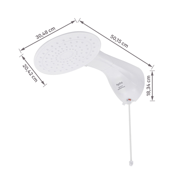 chuveiro_eletrico_110v_5500w_branco_optima_8t_hydra_88456592_89d2_600x600.jpg Chuveiro Elétrico Multitemperatura 127V (110V) 5500w Branco Redondo Optima 8T Hydra - Imagem 7