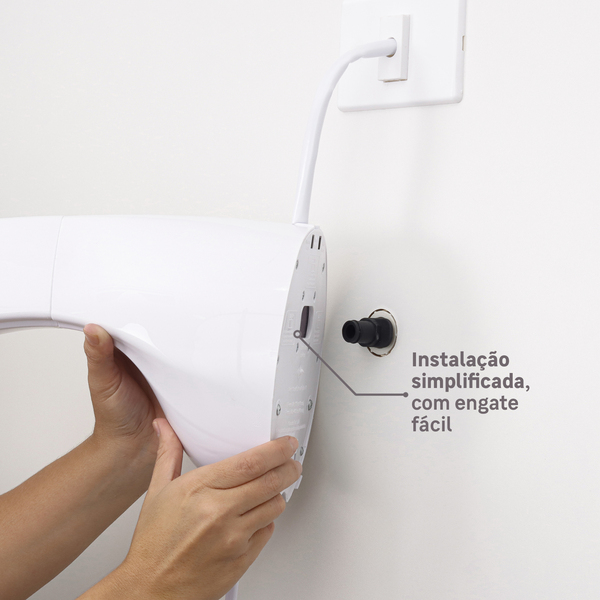 chuveiro_eletrico_110v_5500w_branco_optima_8t_hydra_88456592_8ea0_600x600.jpg Chuveiro Elétrico Multitemperatura 127V (110V) 5500w Branco Redondo Optima 8T Hydra - Imagem 4