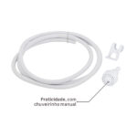 Chuveiro Elétrico Multitemperatura 127V (110V) 5500w Branco Redondo Moment Zagonel - Imagem 2