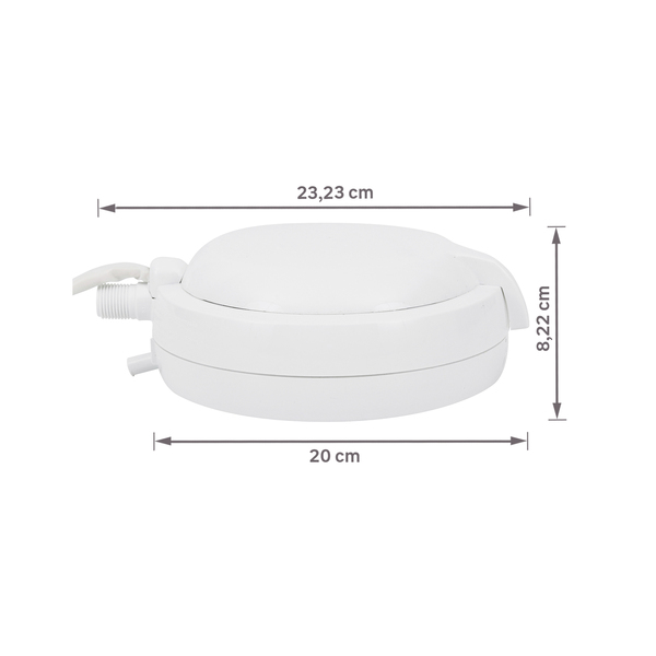 chuveiro_eletrico_220v_6800w_branco_fashion_lorenzetti_87905650_5844_600x600.jpg Chuveiro Elétrico Multitemperatura 220V 6800w Branco Redondo Fashion Lorenzetti - Imagem 7