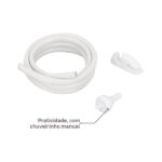 Chuveiro Elétrico Multitemperatura 220V 7500w Branco Quadrado Futura Lorenzetti - Imagem 4