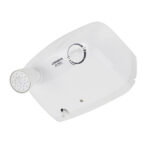 Chuveiro Elétrico Multitemperatura 220V 7800w Branco Redondo com Pressurizador Jet Turbo Lorenzetti