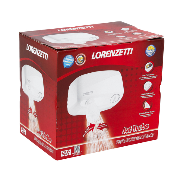 chuveiro_eletrico_220v_branco_jet_turbo_lorenzetti_86808610_9f0e_600x600.jpg Chuveiro Elétrico Multitemperatura 220V 7800w Branco Redondo com Pressurizador Jet Turbo Lorenzetti - Imagem 10