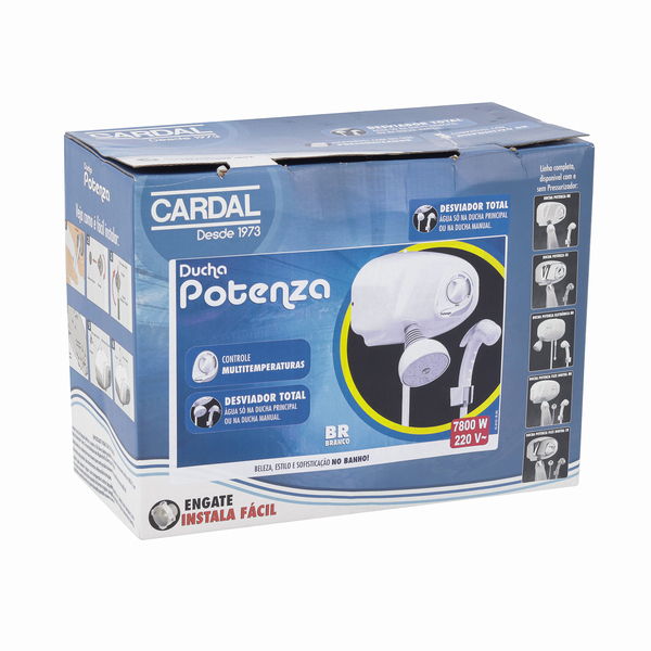 chuveiro_eletrico_220v_branco_potenza_cardal_87163405_bd02_600x600.jpg Chuveiro Elétrico Multitemperatura 220V 7800w Branco Redondo Potenza Cardal - Imagem 9