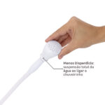 Chuveiro Elétrico Híbrido Eletrônico com Visor Digital 127V (110V) 5500w Branco Quadrado Ducali Premium Digital Zagonel - Imagem 9