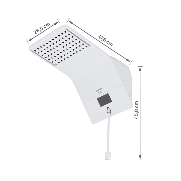 chuveiro_eletrico_eletronico_110_branco_ducali_premium_zagonel_92163001_2464_600x600.jpg Chuveiro Elétrico Híbrido Eletrônico com Visor Digital 127V (110V) 5500w Branco Quadrado Ducali Premium Digital Zagonel - Imagem 10