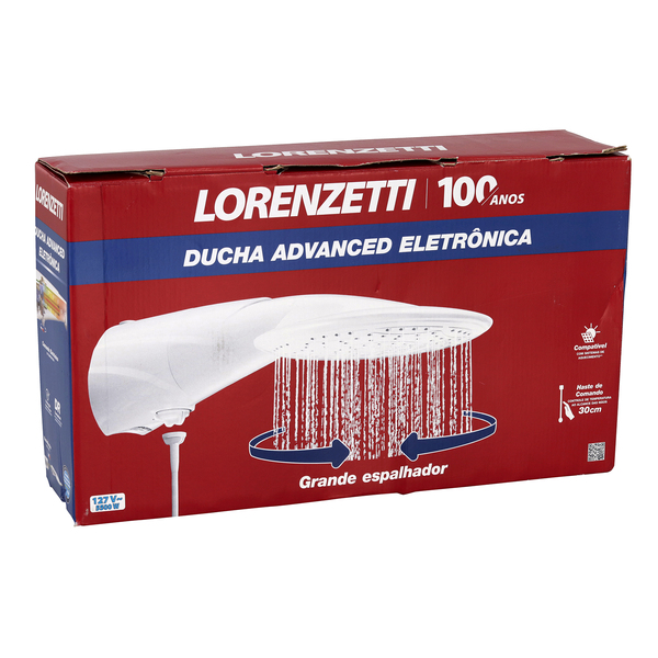 chuveiro_eletrico_eletronico_110v_advanced_lorenzetti_88048415_e892_600x600.jpg Chuveiro Elétrico Eletrônico 127V (110V) 5500w Branco Redondo Advanced Lorenzetti - Imagem 8