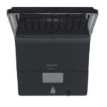 Chuveiro Elétrico Híbrido Eletrônico com Visor Digital 127V (110V) 5500w Preto Quadrado Ducali Premium Digital Zagonel - Imagem 4