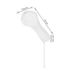 Chuveiro Elétrico Eletrônico 220V 7500w Branco Redondo Luka Equation - Imagem 6