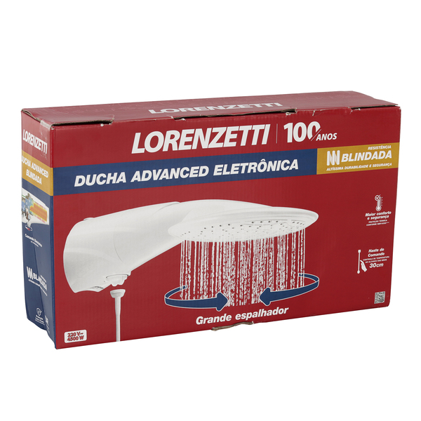 chuveiro_eletrico_eletronico_220v_advanced_blindado_lorenzetti_91897876_bbae_600x600.jpg Chuveiro Elétrico Eletrônico 220V 4500w Branco Redondo com Resistência Blindada Advanced Lorenzetti - Imagem 8