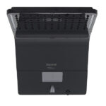 Chuveiro Elétrico Híbrido Eletrônico com Visor Digital 220V 7500w Preto Quadrado Ducali Premium Digital Zagonel - Imagem 4