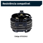 Chuveiro Elétrico Multitemperatura 220V 5400W Branco e Cinza Stilo Forusi - Imagem 5