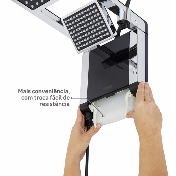 chuveiro_eletronico_110v_5500w_acqua_duo_lorenzetti_90648313_b9bc_600x600.jpg Chuveiro Elétrico Eletrônico 127V (110V) 5500w Preto e Cromado Quadrado Acqua Duo Ultra Lorenzetti - Imagem 7