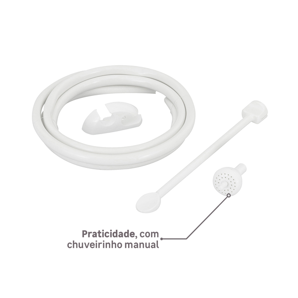 chuveiro_eletronico_110v_5500w_branco_loren_shower_lorenzetti_91063392_8218_600x600.jpg Chuveiro Elétrico Eletrônico 127V (110V) 5500w Branco Quadrado Loren Mostrarer Lorenzetti - Imagem 7