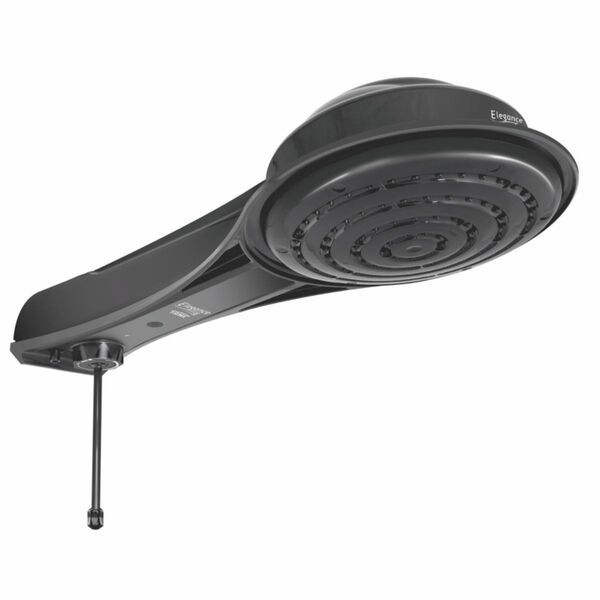 Chuveiro Eletrônico 127V (110V) 5400W Preto Redondo Elegance Fame