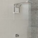 Chuveiro Elétrico Eletrônico 220V 6800w Branco e Cromado Quadrado Acqua Duo Ultra Lorenzetti - Imagem 2