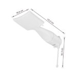 Chuveiro Elétrico Eletrônico 220V 6800w Branco Quadrado Loren Mostrarer Lorenzetti - Imagem 8