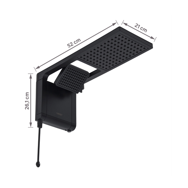 chuveiro_eletronico_220v_7800w_acqua_duo_lorenzetti_92096592_4b09_600x600.jpg Chuveiro Elétrico Eletrônico 220V 7800w Preto Fosco Quadrado Acqua Duo Ultra Lorenzetti - Imagem 8