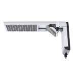 Chuveiro Elétrico Eletrônico 220V 7800w Preto e Cromado Quadrado Acqua Duo Ultra Lorenzetti - Imagem 3