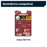 Chuveiro Eletrônico 127V (110V) 5500W Branco e Cromado Acqua Jet Lorenzetti - Imagem 5