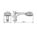 Chuveiro Eletrônico 220V 6800W Branco Evidence Fame - Imagem 2