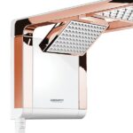 Chuveiro Lorenzetti Eletrônico Branco/Rose 220v - 7800w Acqua Duo - Imagem 2