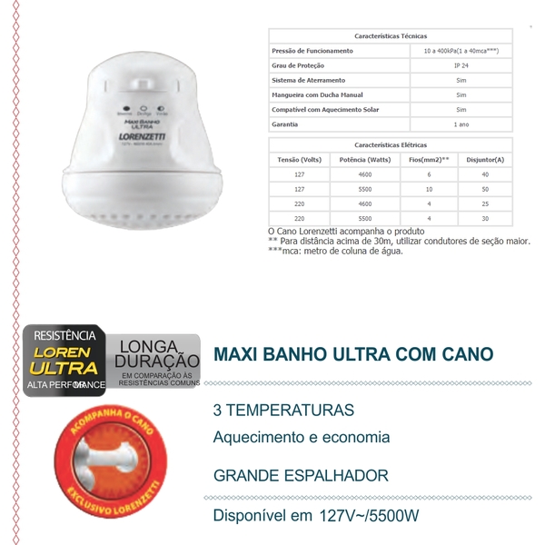 ducha_chuveiro_maxi_banho_ultra_lorenzetti_127v_5500w_com_can_1566853535_aff0_600x600.jpg Ducha Chuveiro Maxi Banho Ultra Lorenzetti 127v 5500w Com Cano Esconde Fios - Imagem 3