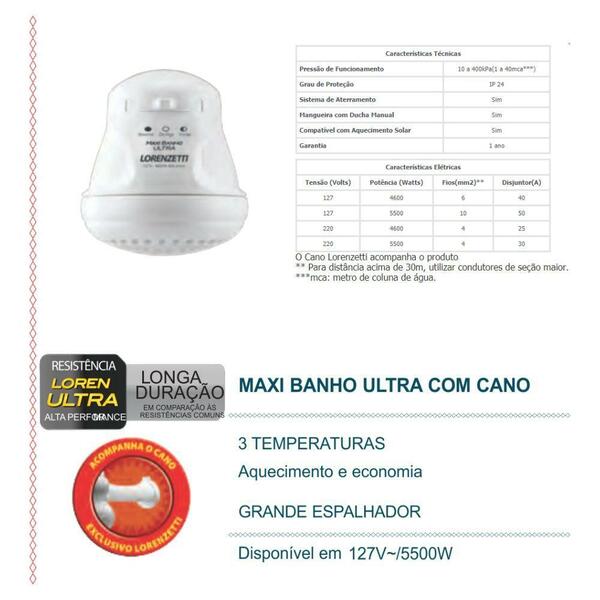 ducha_chuveiro_maxi_banho_ultra_lorenzetti_127v_5500w_com_can_1566853535_fcfe_600x600.jpg Ducha Chuveiro Maxi Banho Ultra Lorenzetti 127v 5500w Com Cano Esconde Fios - Imagem 8