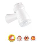 Ducha Eletrica Branca 3 Temperaturas 127v 5500w Componentes Metalicos E Sem Acessorios Tramontina - Imagem 2