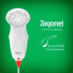 Ducha Zagonel Sublime Eletronica Branco 127v 5500w - Imagem 9